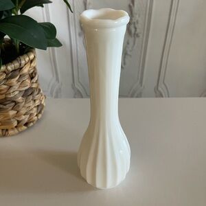 Elegant White Ceramic Vase